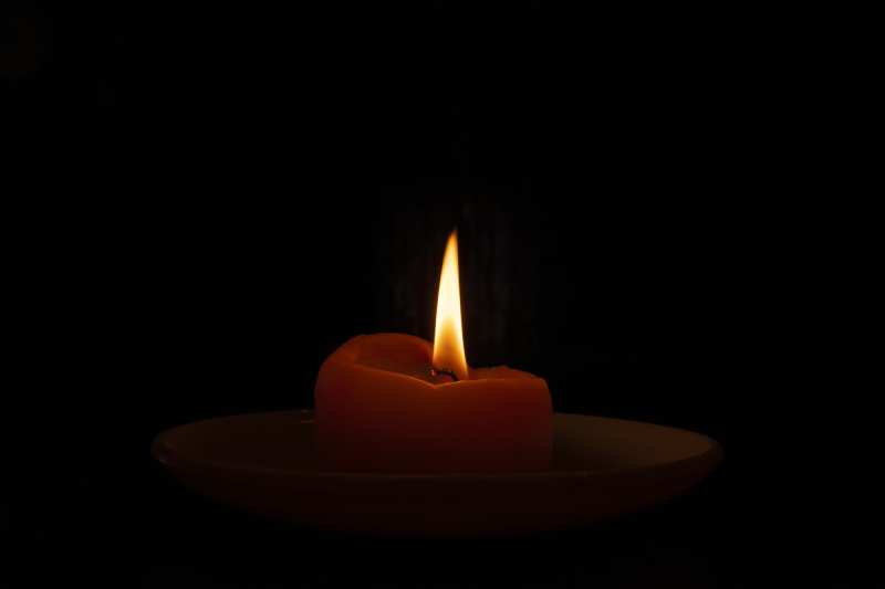 burning candle